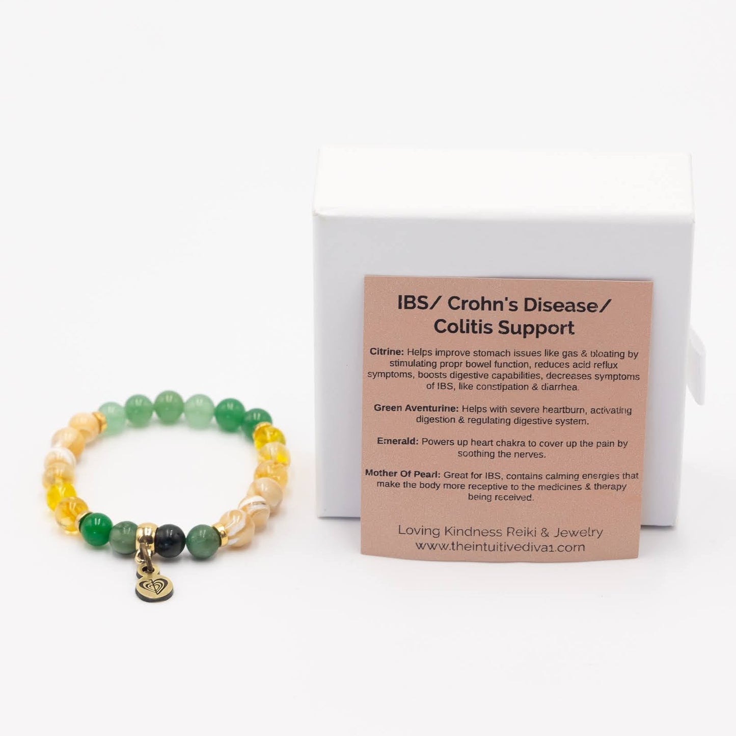 IBS/ Crohn's Disease/ Colitis Support Bracelet