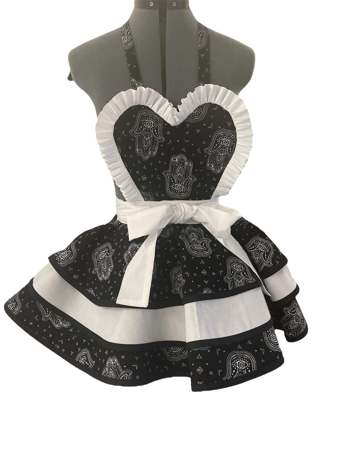 Hamsa No Drama Women's Apron - Black