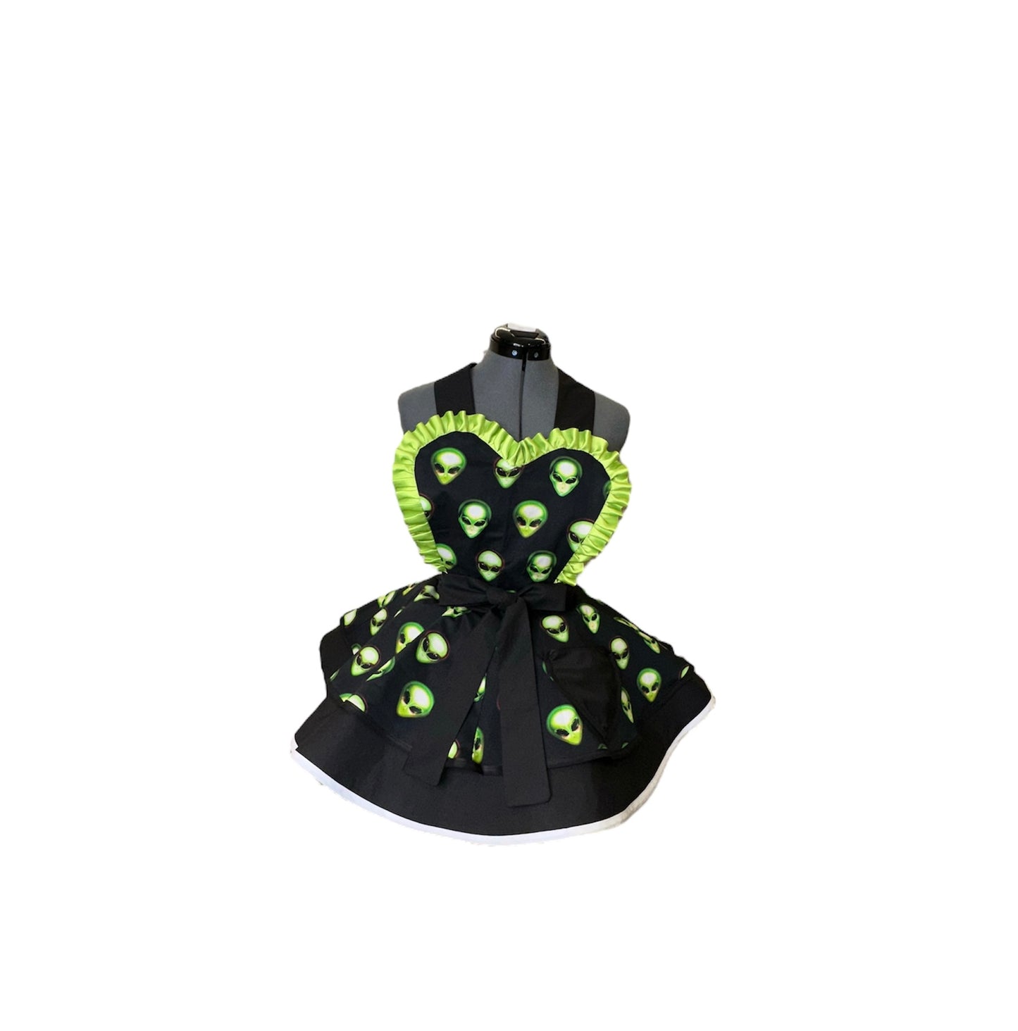 Extraterrestrial Face Apron