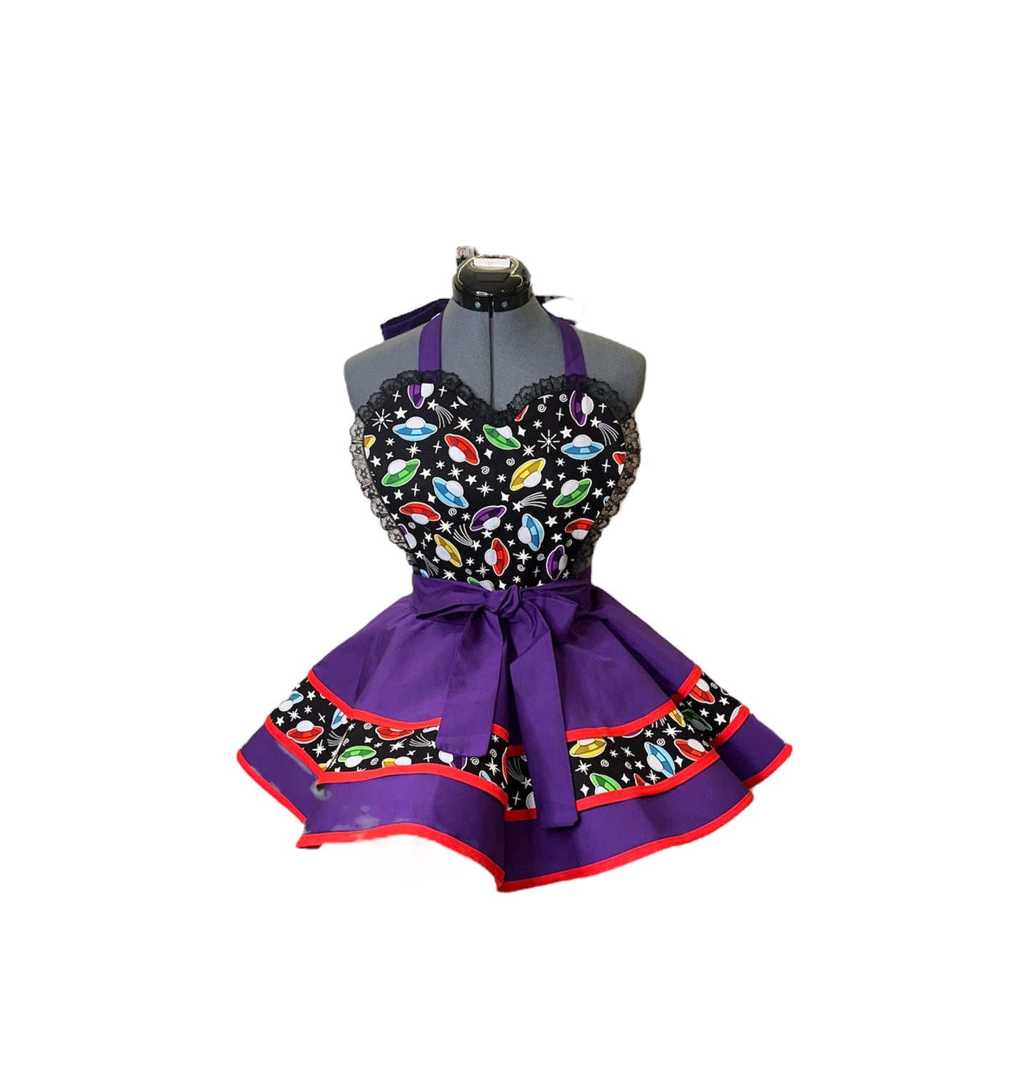Luminous Secrets Women's Apron - Purple