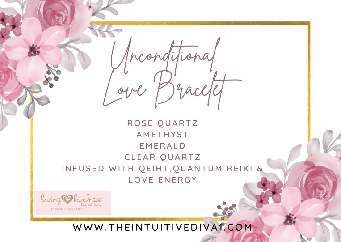 Unconditional Love QEIHT Bracelet