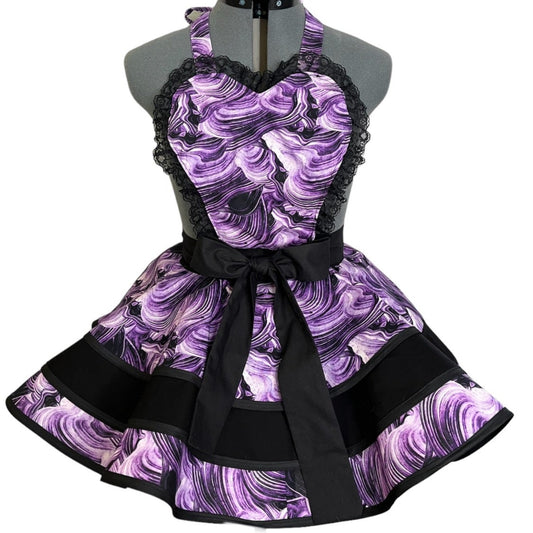 Amethyst Vibes  Womens Apron