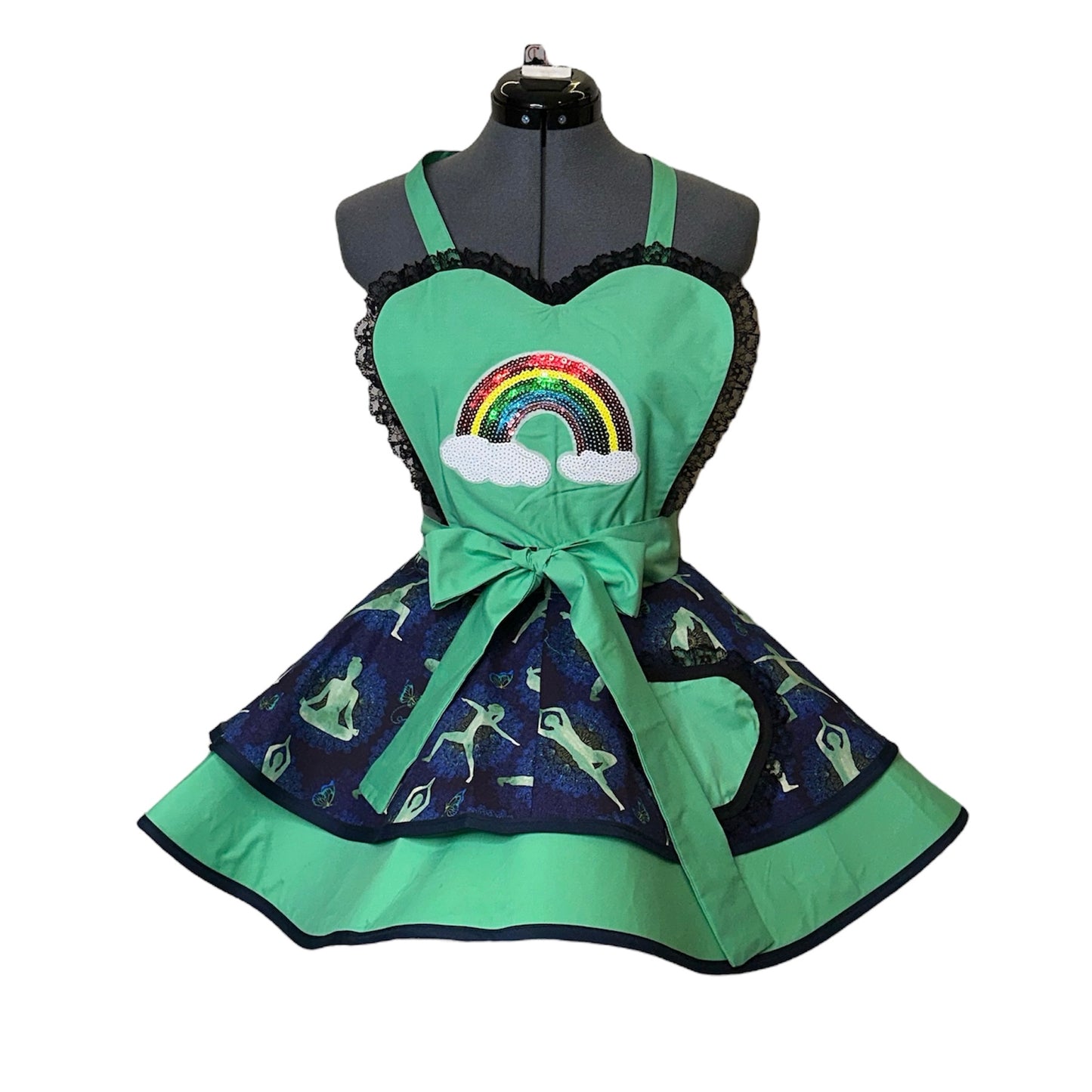 Bend Like A Rainbow Women's Apron