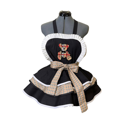 Got Bearberry? Girls Apron - Black